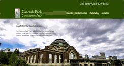 Desktop Screenshot of cascadecares.com